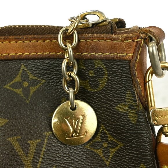 LOUIS VUITTON MONOGRAM PALERMO PM 2WAY TOTE BAG M40145 VI4008 YQ04210 BN02 - Picture 5 of 14